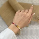 بنگل نگین رنگی
