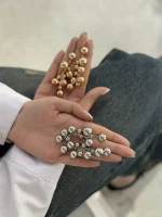 گوشواره آویز گوی - تصویر 2
