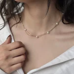 گردنبند مروارید دو ردیفه