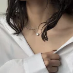 گردنبند ظریف قلب