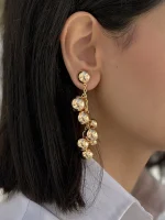 گوشواره آویز گوی