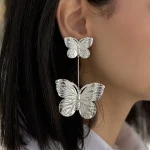 گوشواره پروانه آویز