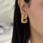 گوشواره طرح فرم c
