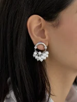 گوشواره آویز مروارید