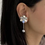 گوشواره شکوفه آویز