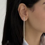 گوشواره جواهری تنیسی