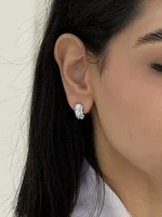 گوشواره جواهری کلیپسی