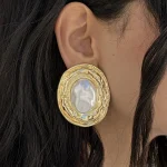 گوشواره مروارید درشت