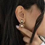 گوشواره آویز میناکاری