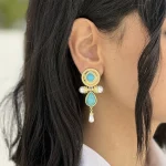 گوشواره  فیروزه