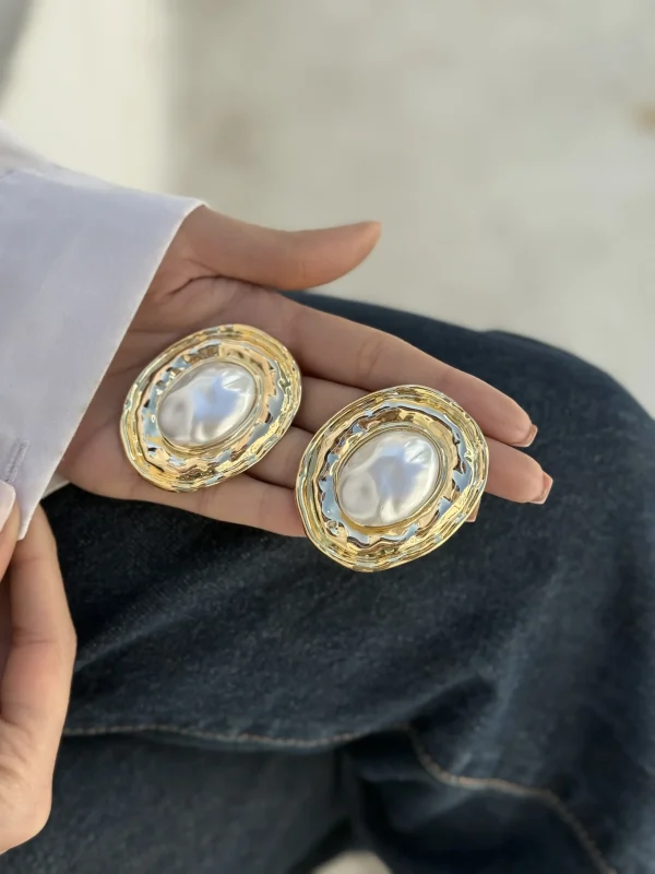 گوشواره مروارید درشت - تصویر 2