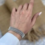 دستبند ریسه توپی