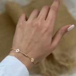 دستبند گل
