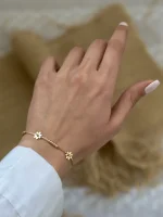 دستبند گل