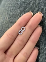 گلگوش نقره مربع - تصویر 2