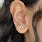 گلگوش نقره مربع
