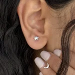 گلگوش نقره ماه و ستاره