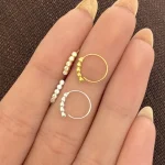 پیرسینگ بینی نگین دایره