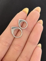 پیرسینگ حلقه ای گوش مینیمال