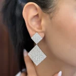 گوشواره جواهری زیور