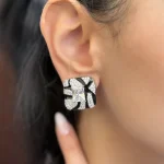 گوشواره جواهری زبرا