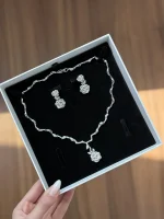 نیم ست جواهری رز - تصویر 2