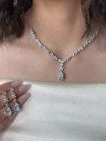 نیم ست جواهری اِوینا