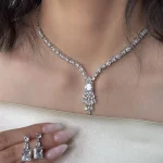 نیم ست جواهری اِلینور