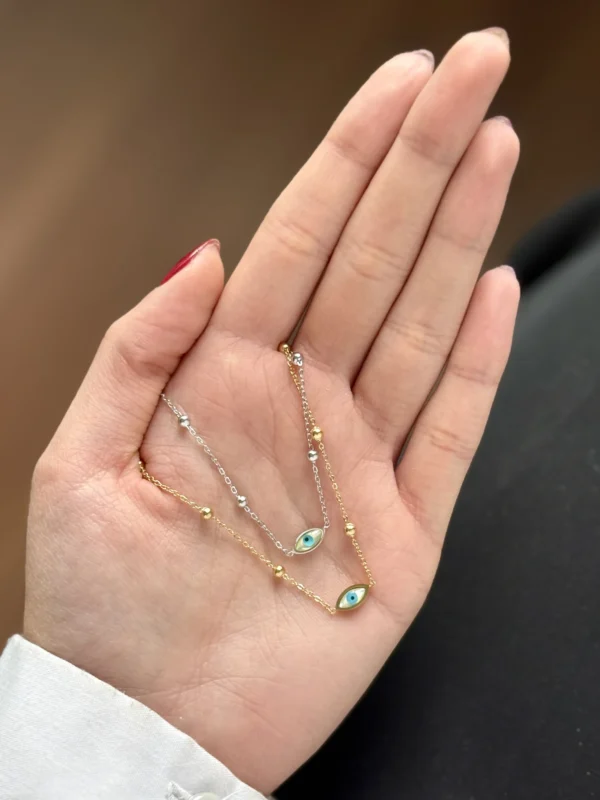 گردنبند چشم و گوی - تصویر 2