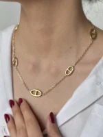 گردنبند هرمس قفل T