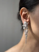 گوشواره جواهری درین
