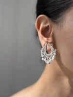 گوشواره جواهری آترین