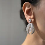 گوشواره جواهری آوینا