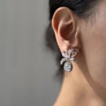گوشواره جواهری نیلان