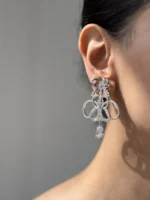 گوشواره جواهری دیورا