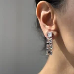 گوشواره جواهری ژالین