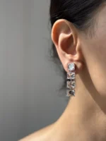 گوشواره جواهری ژالین