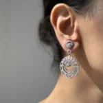 گوشواره جواهری ماهین
