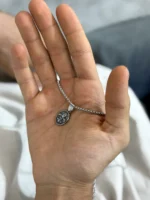 گردنبند مردانه زنبق - تصویر 2