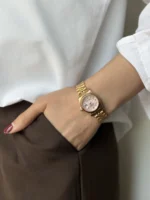 ساعت مچی زنانه رولکس تراش خورده