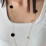 گردنبند بلند دایره