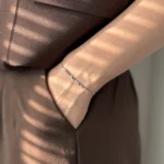 دستبند نگین رنگی