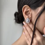 گوشواره جواهری مهوار