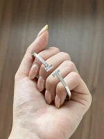 بنگل تیفانی نگینی - تصویر 3