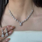 نیم ست جواهری آویسا